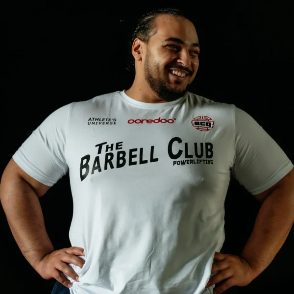 2023 BCQ T-Shirt Ooredoo Powerlifting Team Cup